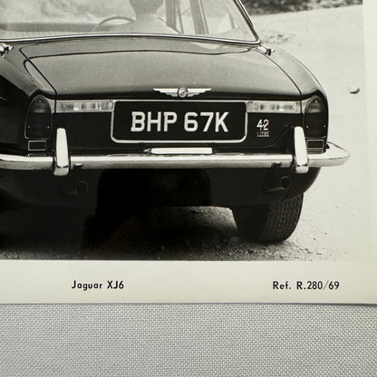 Jaguar XJ6 Car Factory Press Photo Photograph Print British Leyland