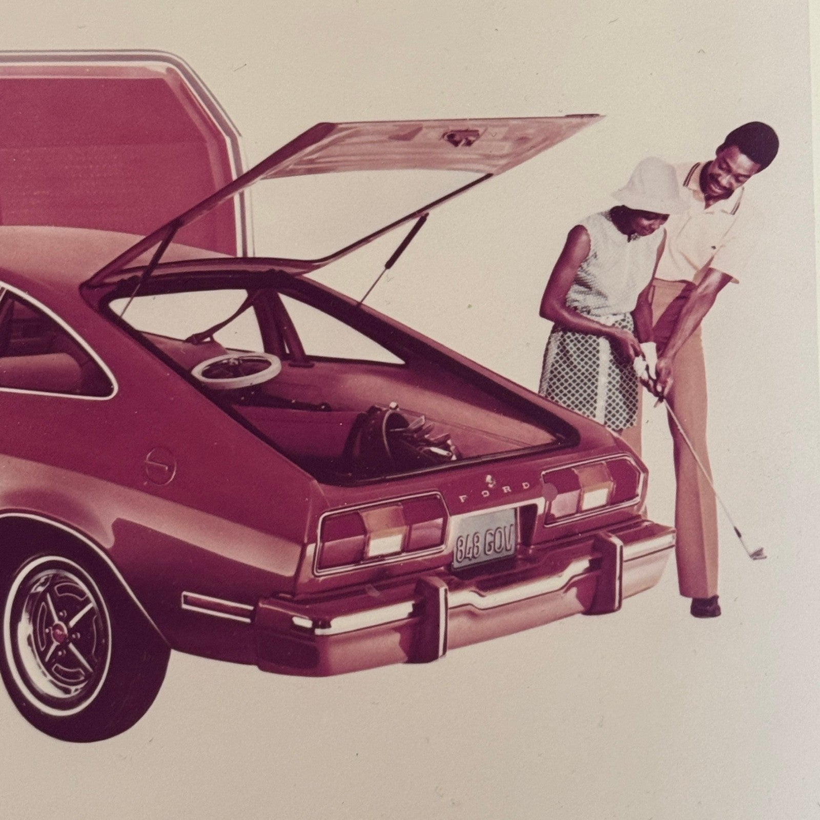 1975 Ford Mustang II 3-Door Car Photo Photograph Print
