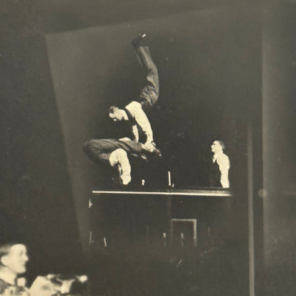 Vintage Circus Acrobat Balancing Act Acrobat Photo Photograph