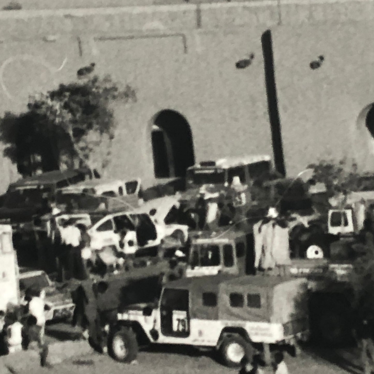 1980 Transafrica Rally Rallye Photo Photograph DPPI Trucks Africa
