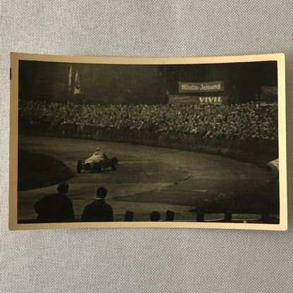 Vintage Grand Prix Racing Car Driver Photo Photograph Print 