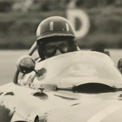 1962 Racing Photo Photograph Graham Hill BRM Car - Bernard Cahier Photographer 