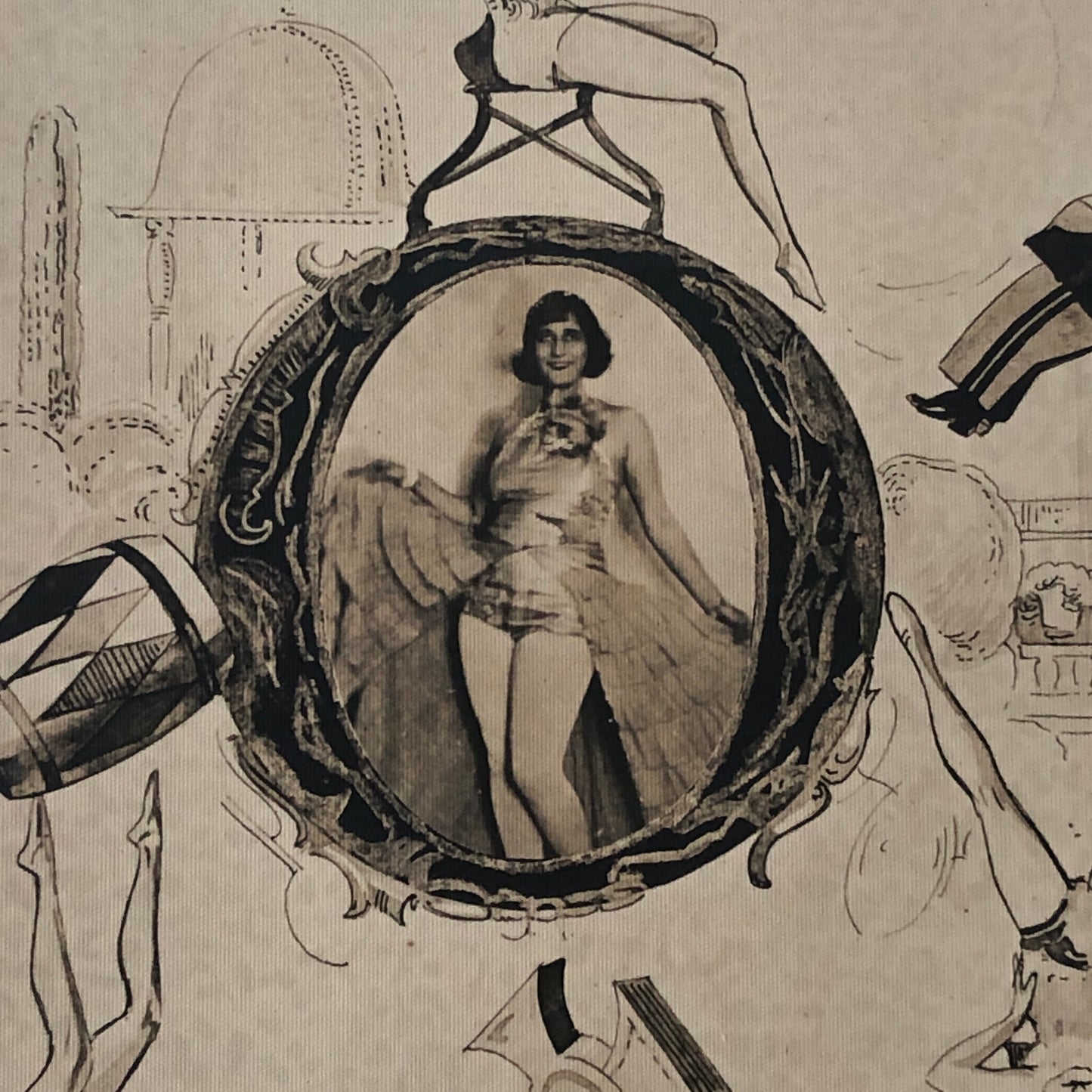 Circus Performer Acrobat Photo Photograph Vintage Bertl Pascal