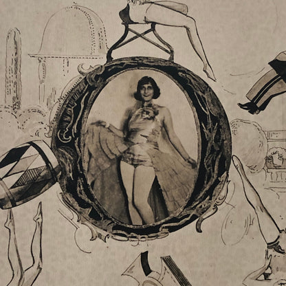 Circus Performer Acrobat Photo Photograph Vintage Bertl Pascal