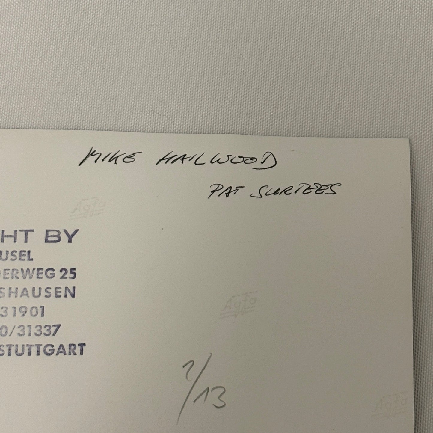 Vintage Racing Photo 1972 Italian Grand Prix Race Mike Hailwood Pat Surtees