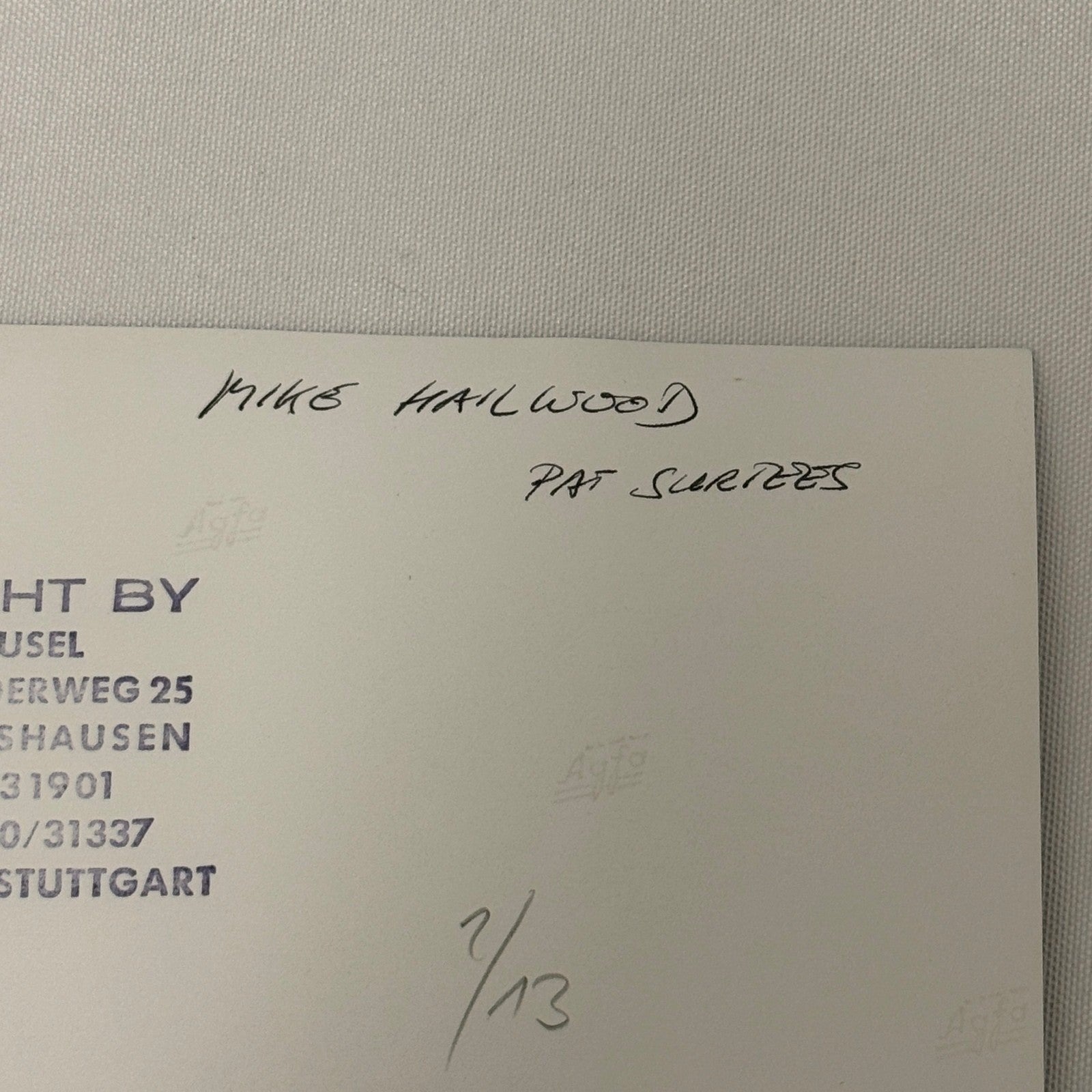 Vintage Racing Photo 1972 Italian Grand Prix Race Mike Hailwood Pat Surtees