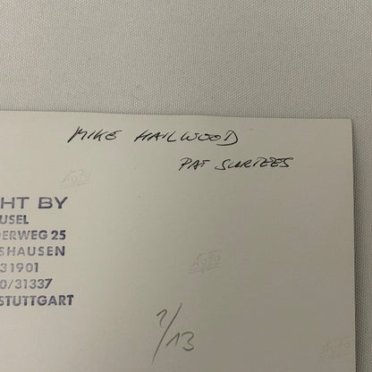 Vintage Racing Photo 1972 Italian Grand Prix Race Mike Hailwood Pat Surtees