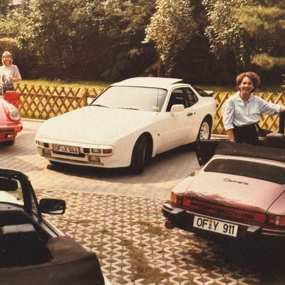 Vintage Porsche Car Photo Photograph Porsche 911 Carrera Convertible 944 928