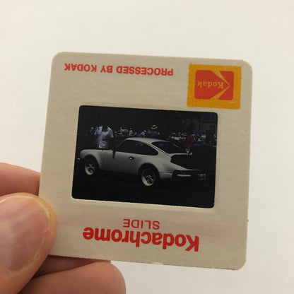 Porsche 911 Car 35mm Photo Slide Vintage 1981