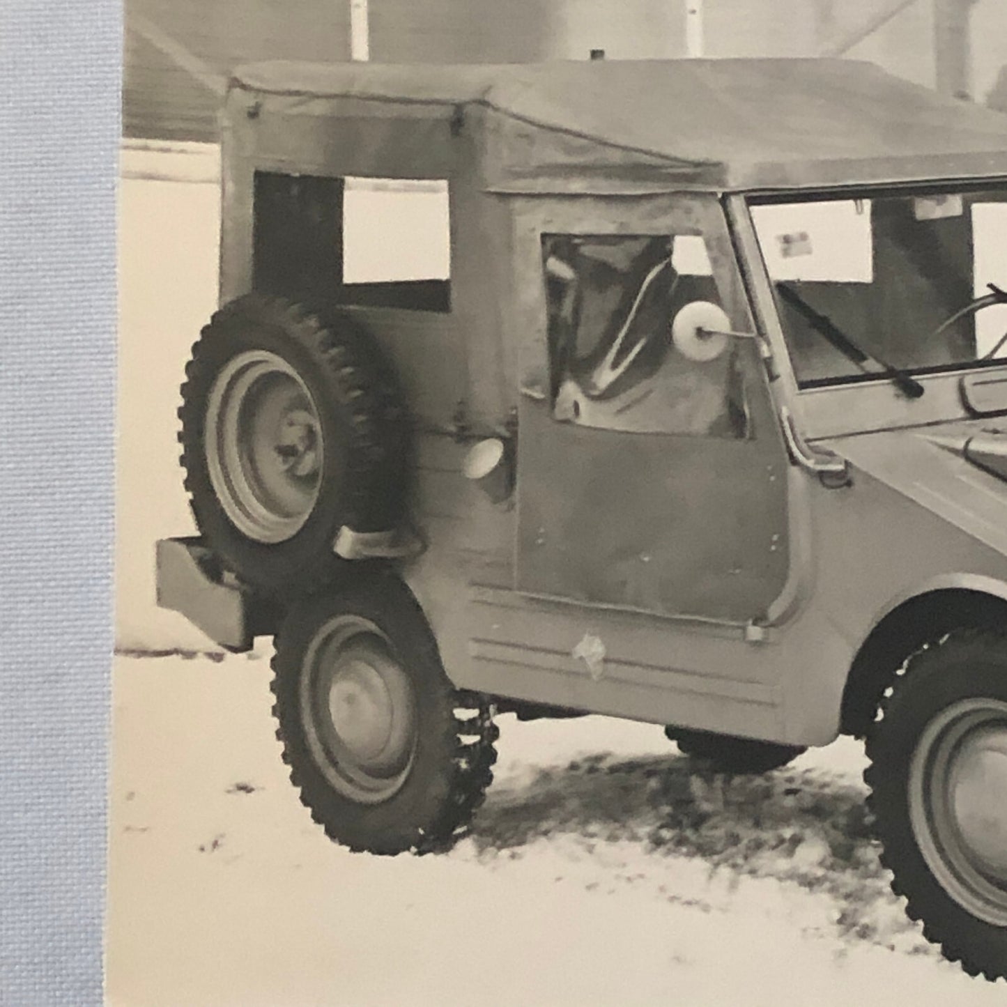 Auto Union DKW Munga Jeep Factory Press Photo Photograph Vintage