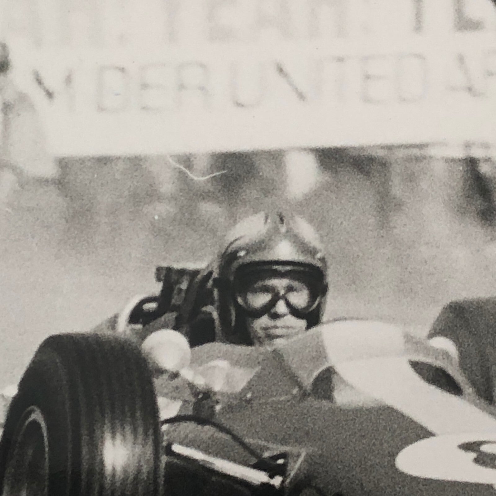 Mike Spence Lotus Grand Prix Racing Car Driver Photo Photograph Gunther Molter