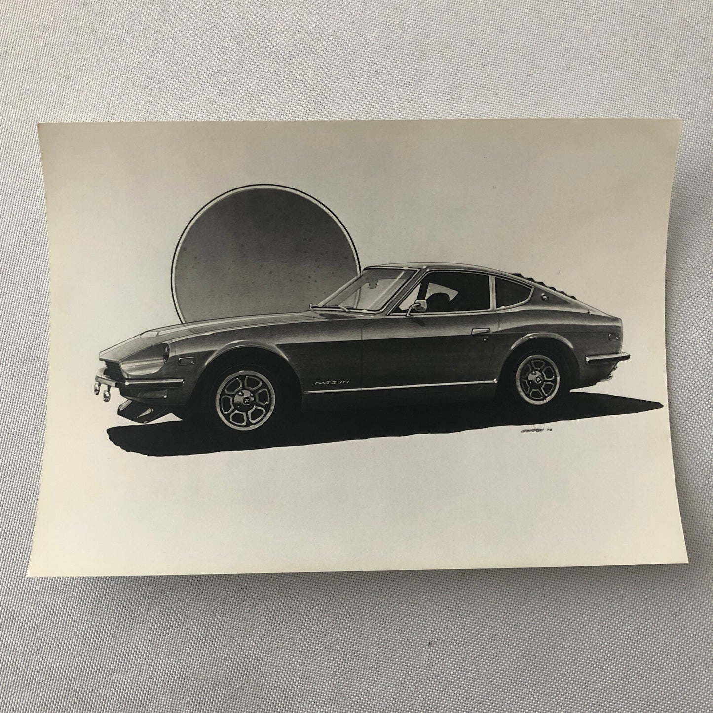 Vintage Car Design Photo Photograph Datsun 280Z 280 Z Aftermarket Parts ?