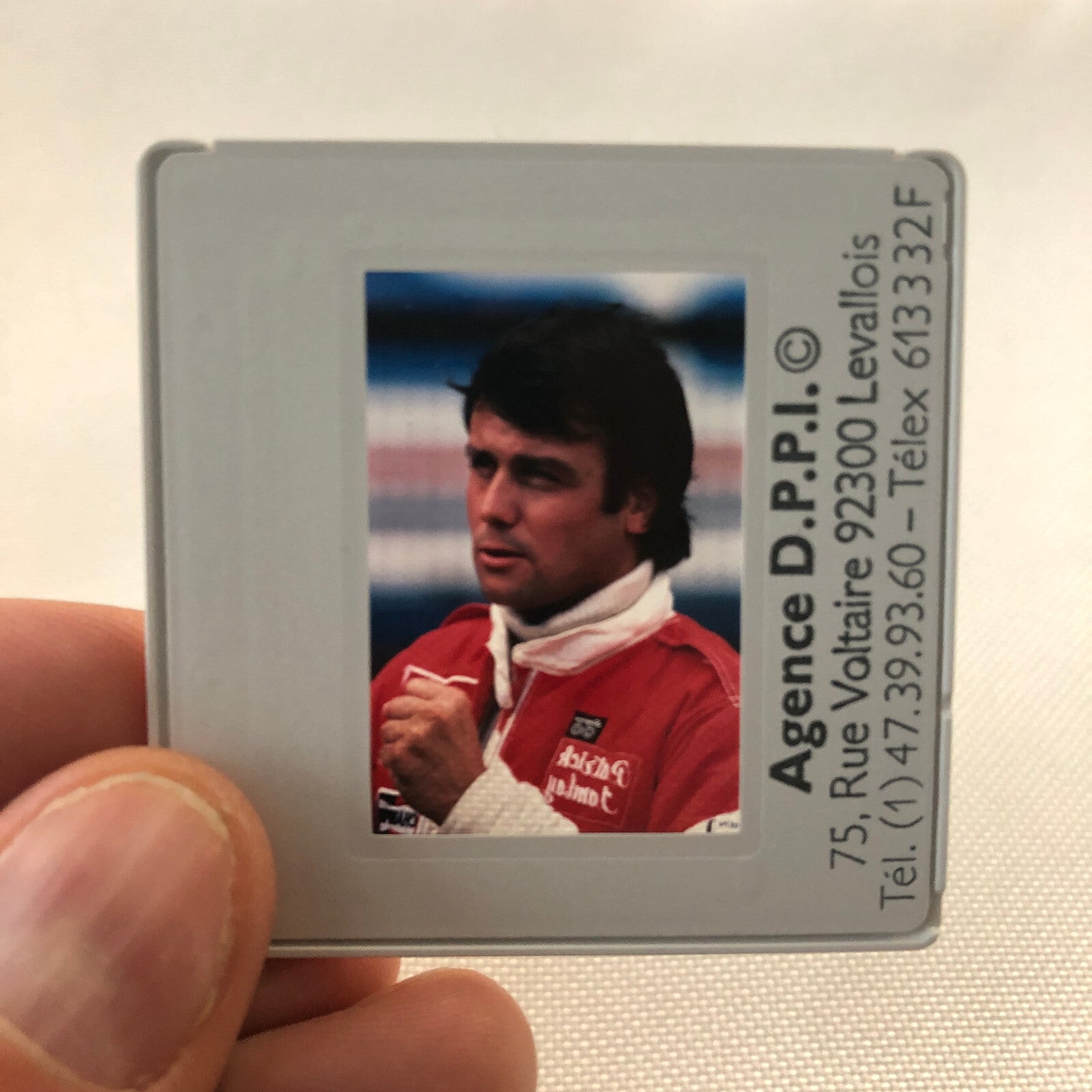 Patrick Tambay McLaren Racing Driver F1 Formula One 35MM Photo Slide