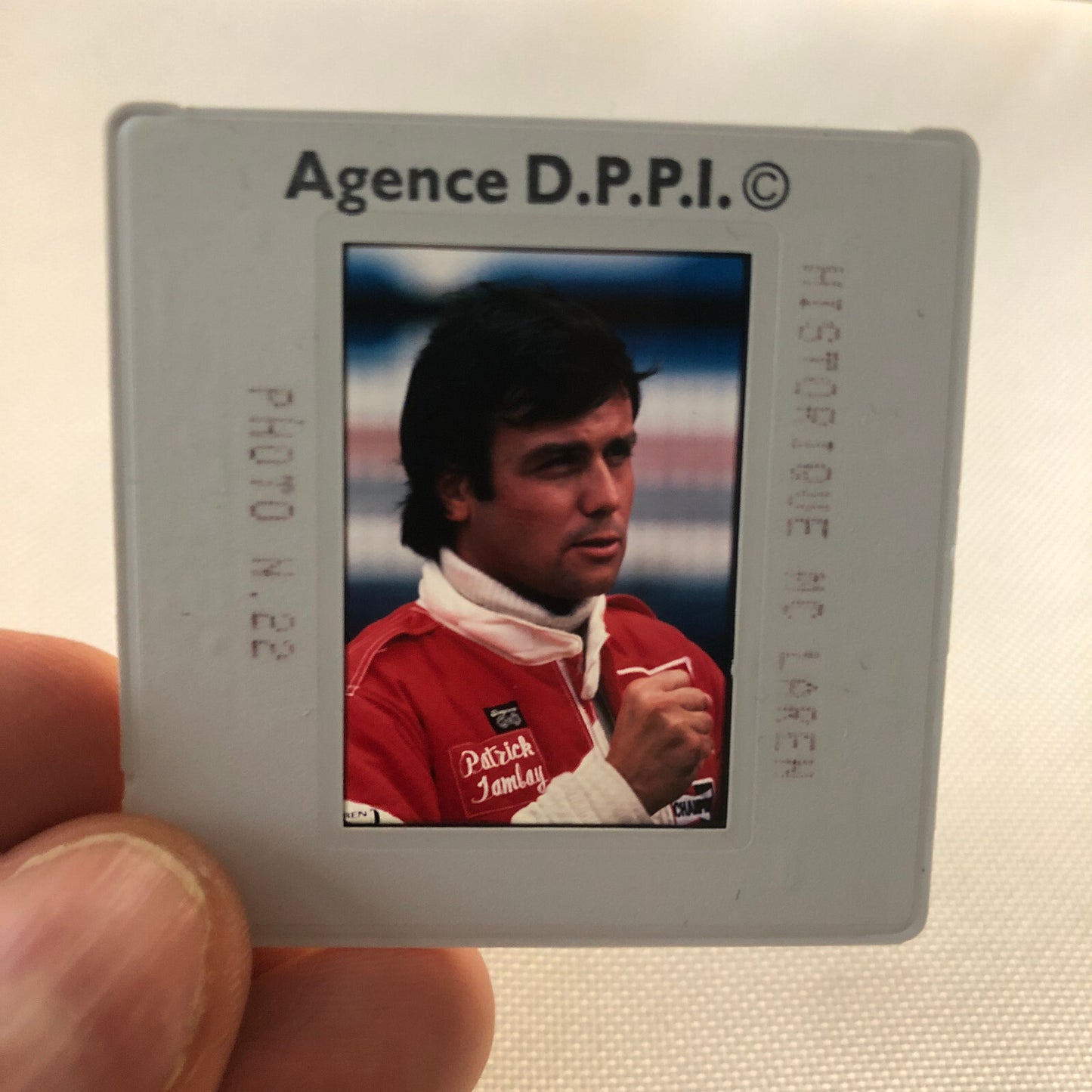 Patrick Tambay McLaren Racing Driver F1 Formula One 35MM Photo Slide
