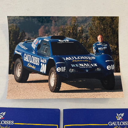 Granada Dakar Rally Renault ELF Team Jean Louis Schlesser 1999 Presss Kit