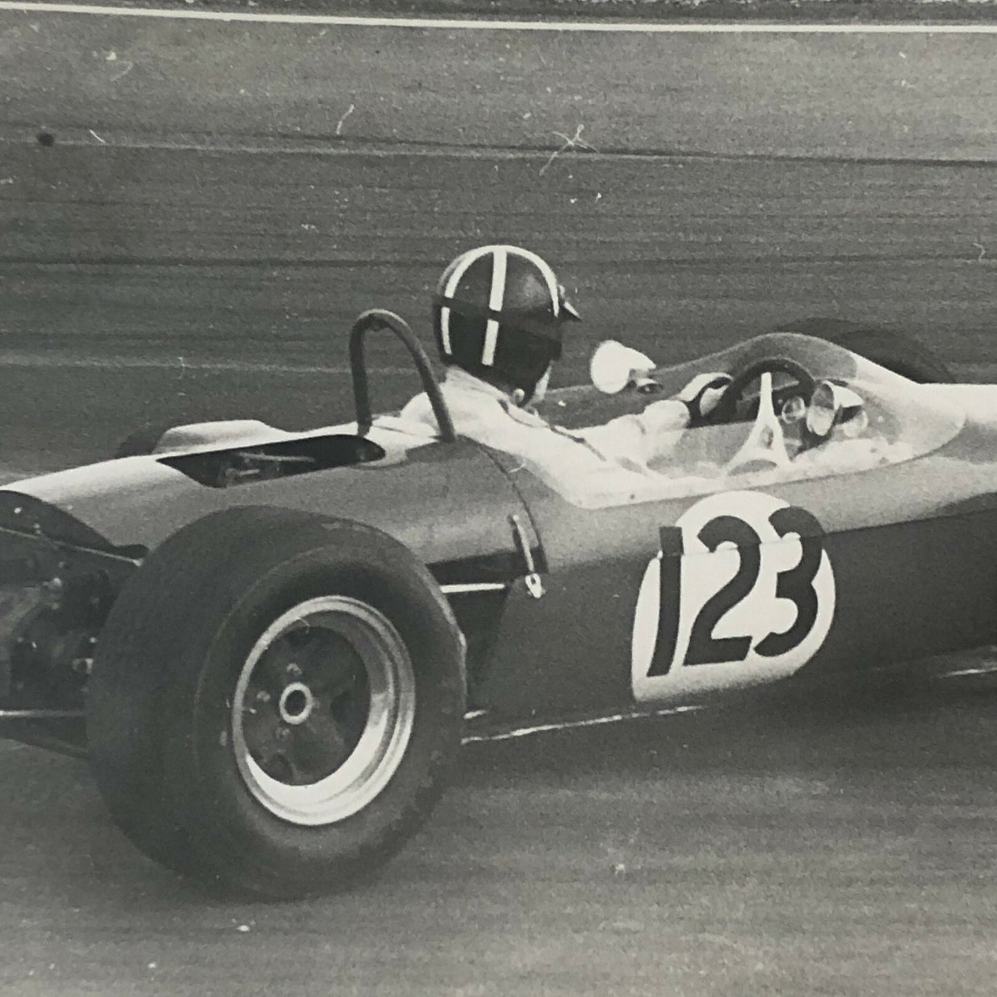 Vintage Racing Car Photo Photograph Print 