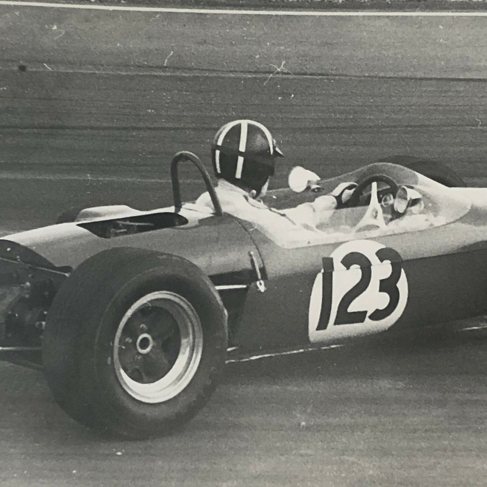 Vintage Racing Car Photo Photograph Print 