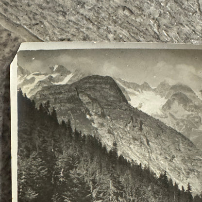 Vintage Photograph Photo Early Automobile Car Men on Mountain Road