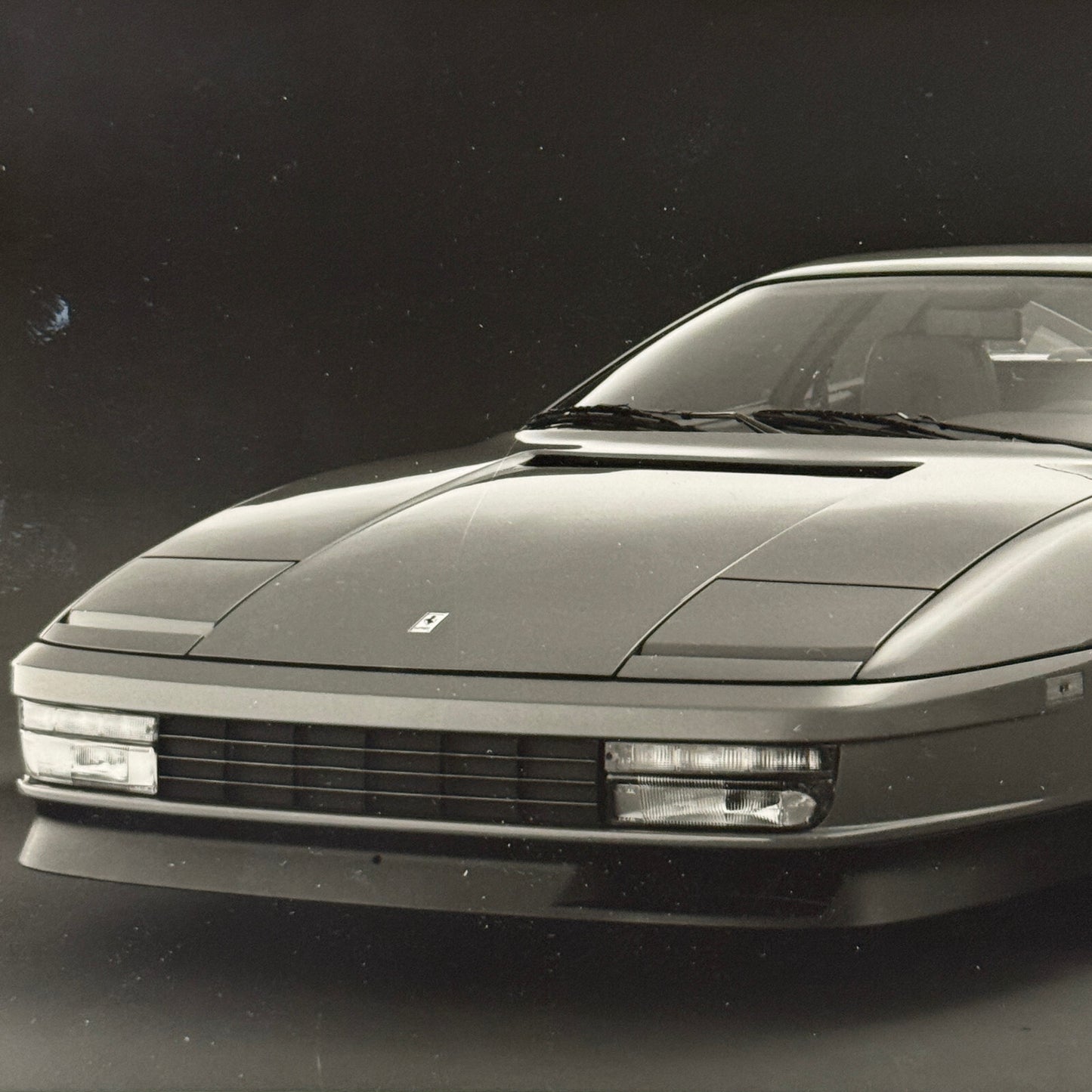 Ferrari Testarossa Car Factory Press Photo Photograph Print