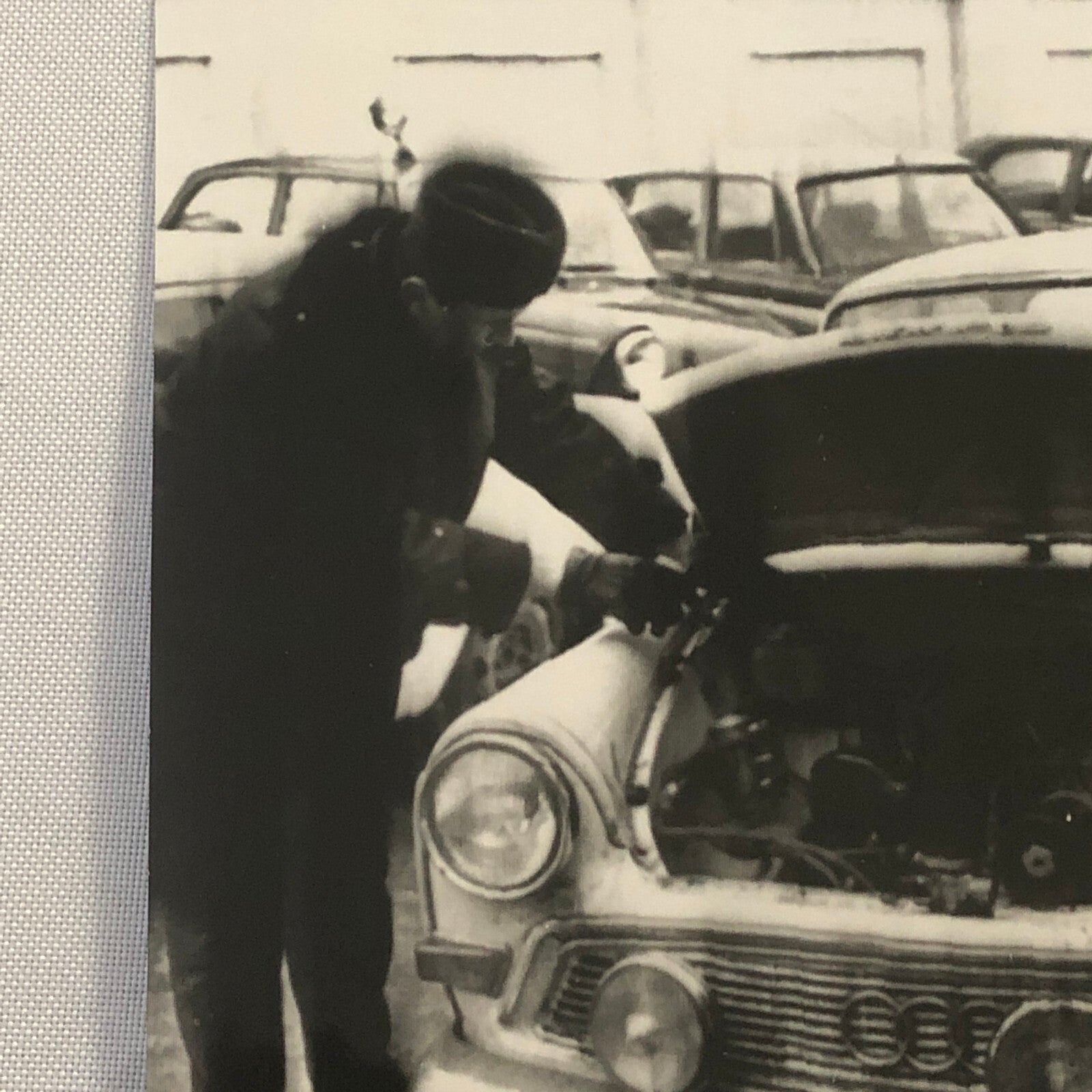 Vintage 1964 Rallye Monte Carlo Rally Racing Press Photo Audi Karl Kling + 