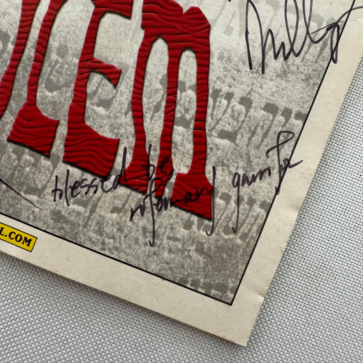 The Golem Cast Signed Playbill Program Robert Prosky Joseph McKenna David Little