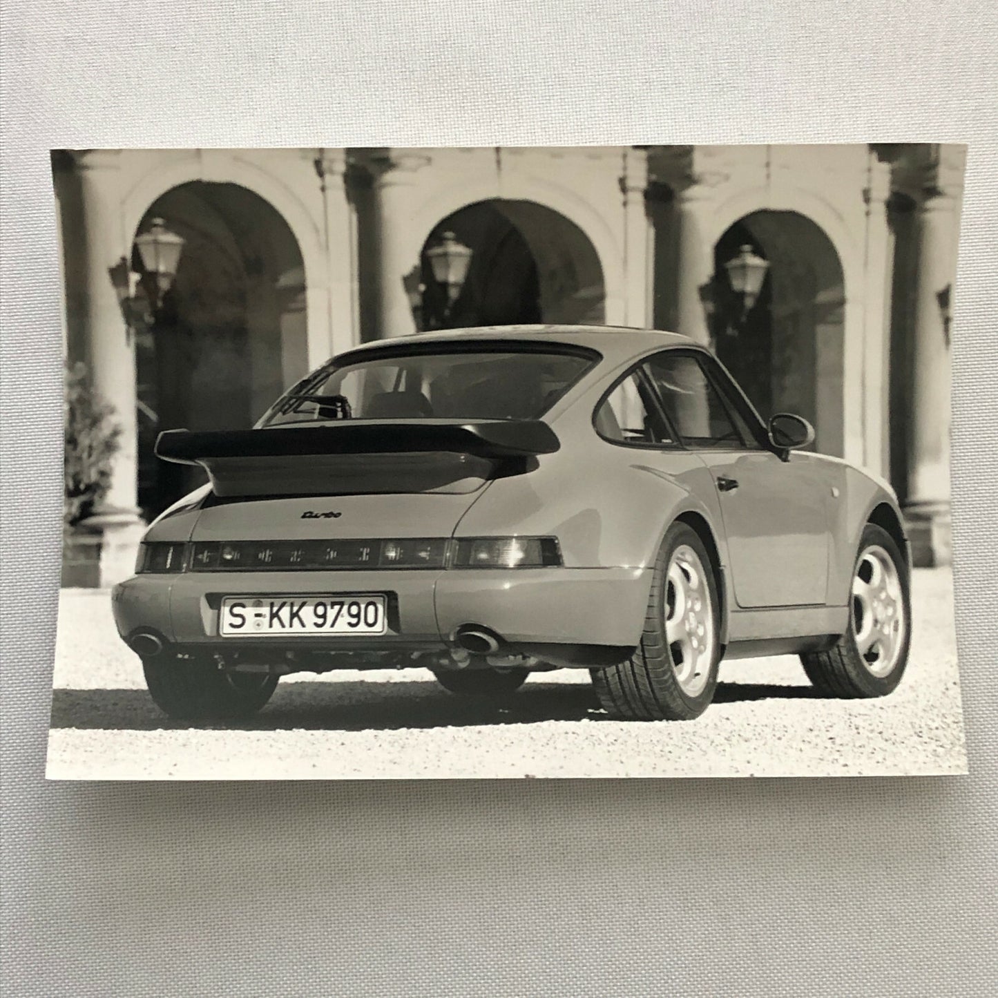 Porsche 911 Turbo Factory Press Photo Photograph Print 