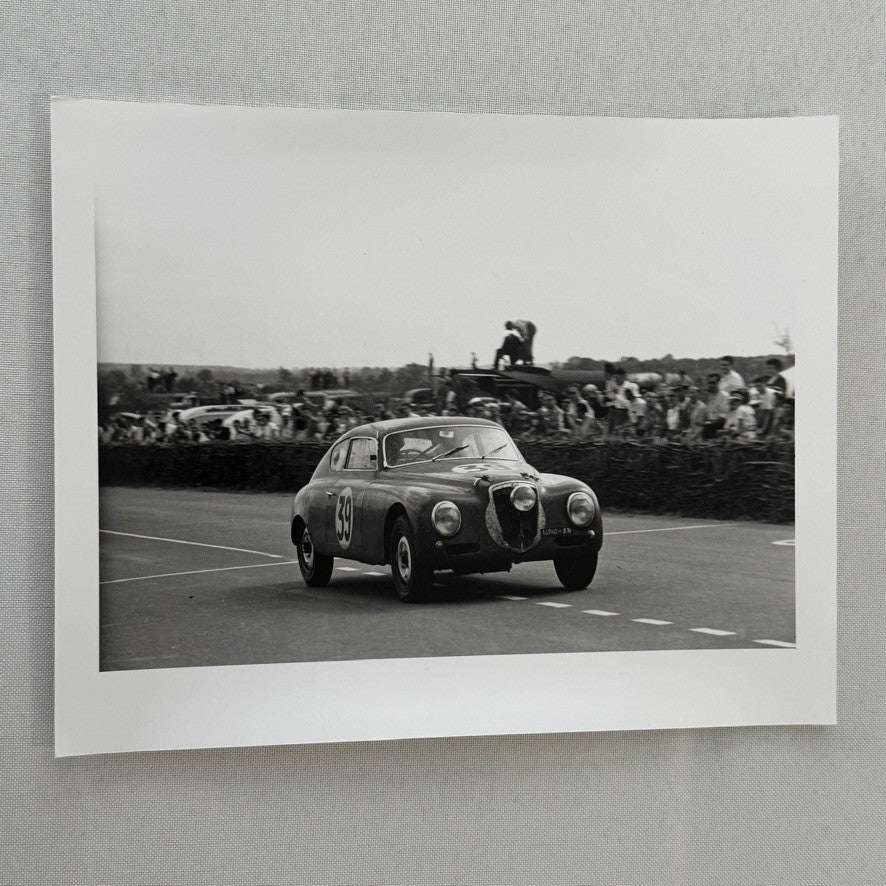 Vintage Lancia Racing Photo Photograph Print Motorsport Klemantaski