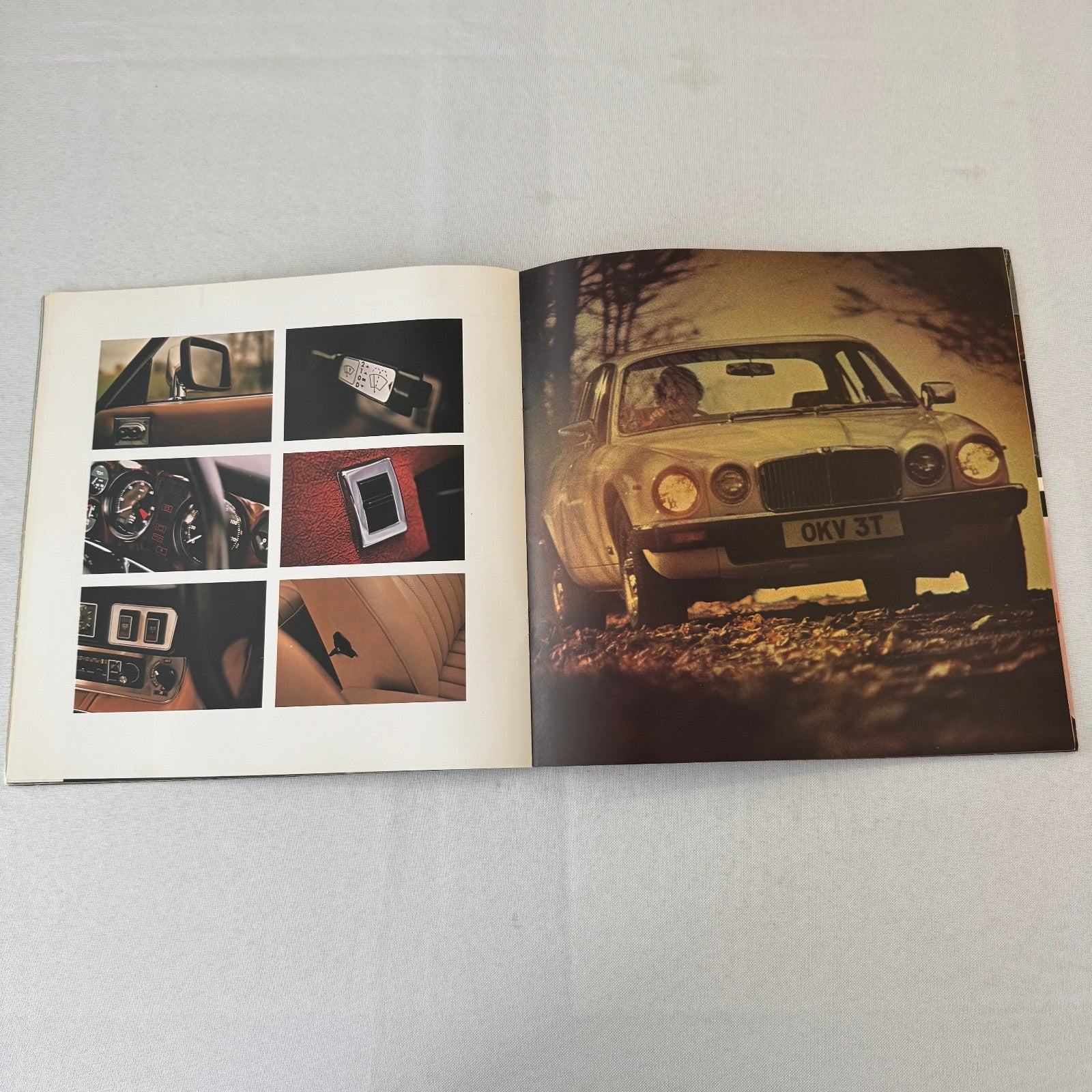 Jaguar XJ Series III Vintage Car Sales Brochure Catalog Advertising