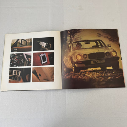 Jaguar XJ Series III Vintage Car Sales Brochure Catalog Advertising