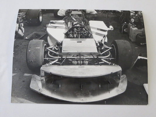 Vintage 1973 Austrian Grand Prix Racing Photograph Photo - James Hunt March Ford