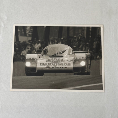 Porsche 956 Rothmans Racing Race Car Photo Photograph Print Vintage