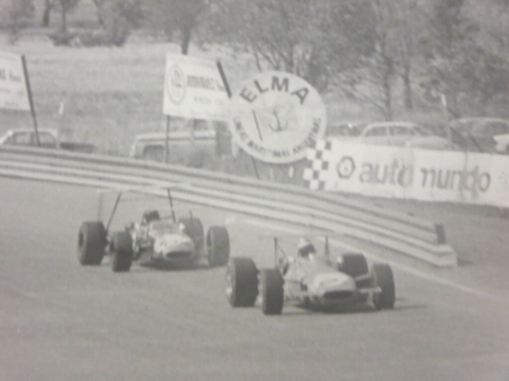 Vintage 1968 Car Racing Photo Photograph - Grand Prix Jochen Rindt +