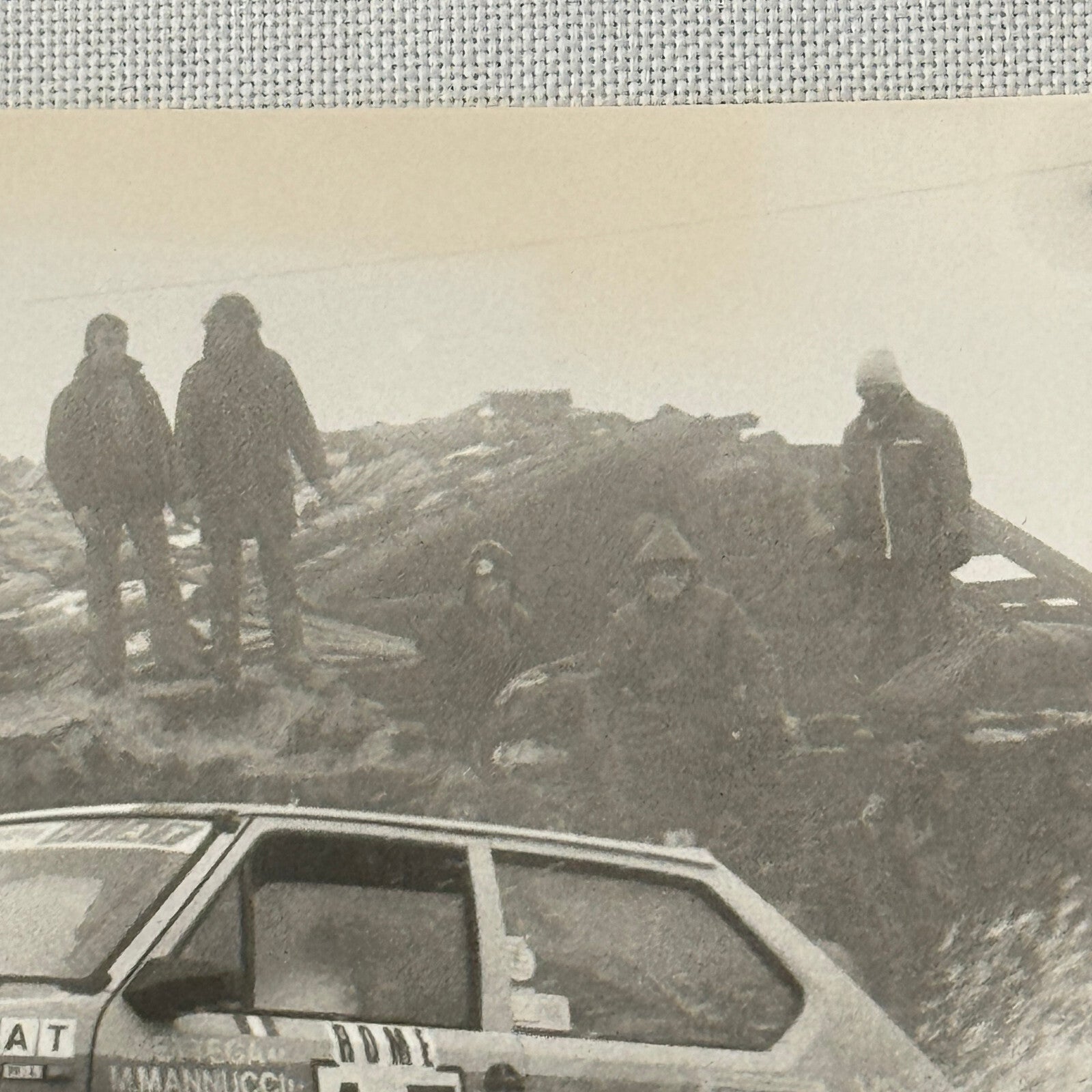 1980 Rallye Monte Carlo Press Photo Photograph DPPI Fiat Ritmo 75 Car Rally