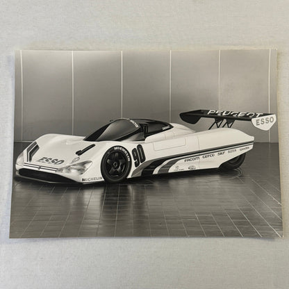 1990 Peugeot 905 Talbot Racing Press Kit Brochure Slides JP Jabouille FRENCH