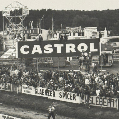1960 LeMans Racing Photo Photograph Vintage Image Modern Print