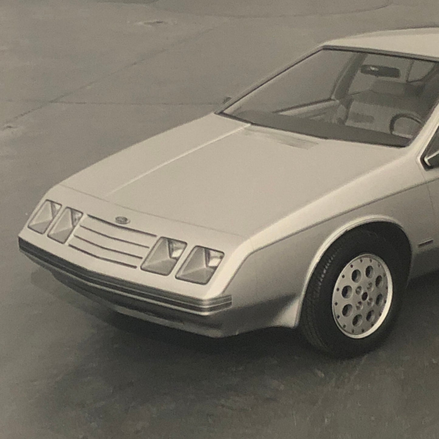 1980 Ford Probe II Concept Car Design Photo Photograph Germany