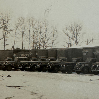 Muskegon Michigan Wolverine Express Truck Building Company Photo Photograph
