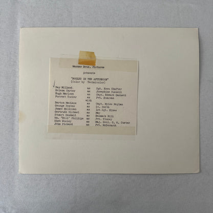 Vintage Movie Still Press Photo Photograph Bugles in the Afternoon