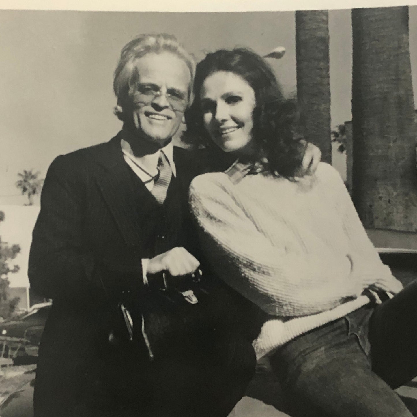 Buddy Buddy Movie Press Photo Photograph Paula Prentiss Jack Lemmon Mecedes SL