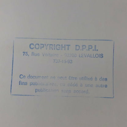 Vintage Racing Photo Photograph 1975 24 Hours of LeMans ? Driver JL Lafosse 