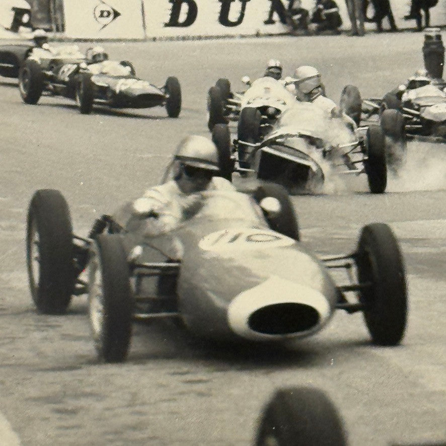 Vintage Racing Photo Crash Wreck Accident Motorsport Magazine UK Photograph