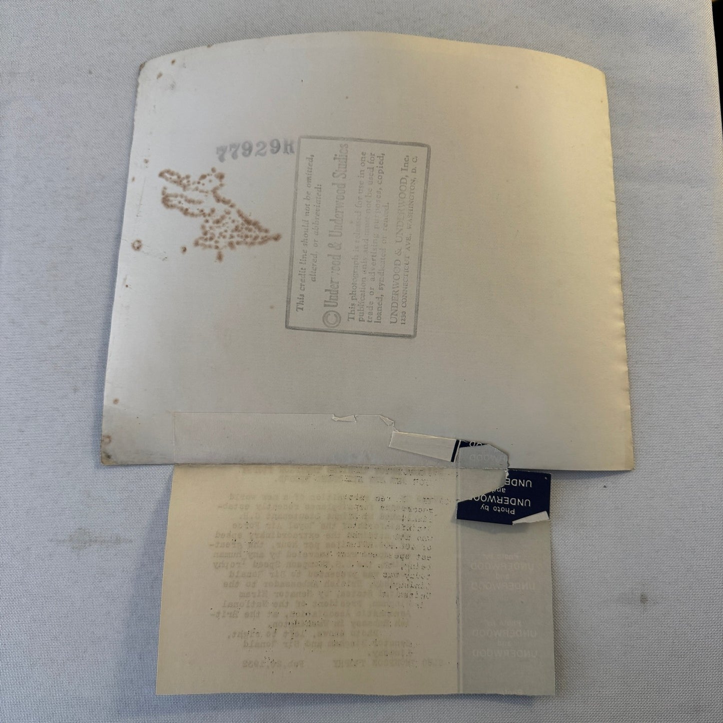 Press Photo Photograph Aviation Aircraft Speed Record 1932 G.H. Stainforth