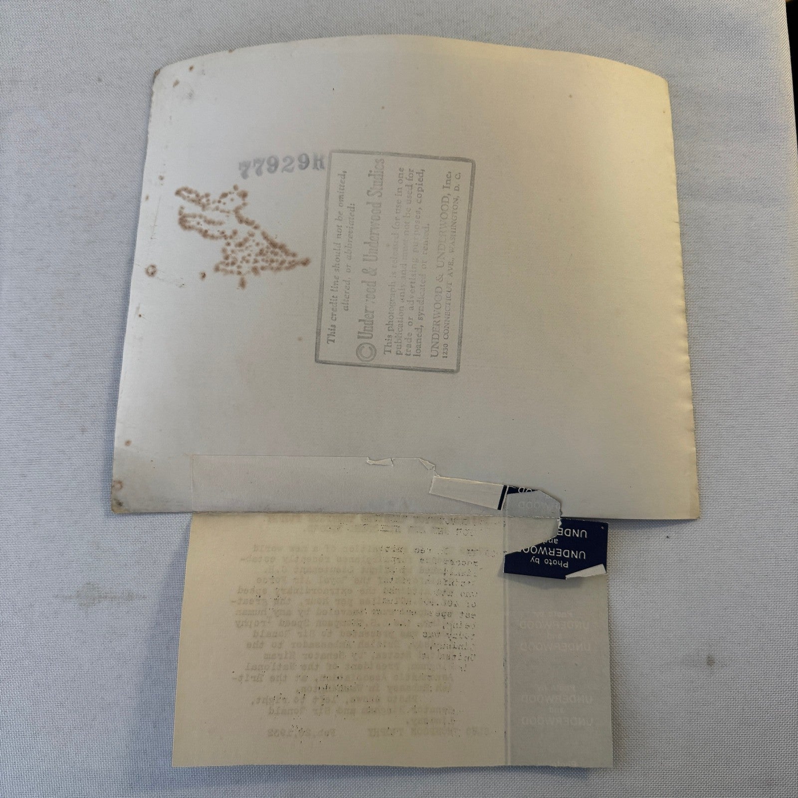 Press Photo Photograph Aviation Aircraft Speed Record 1932 G.H. Stainforth