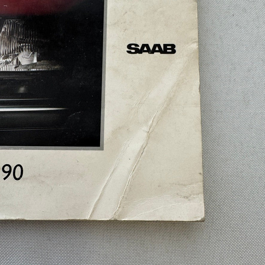 1990 Saab 900 Owners Manual Instruction Guide Book Saab SPG Turbo GERMAN