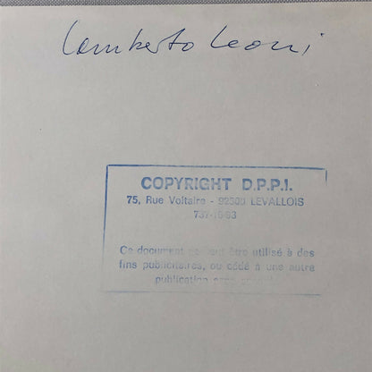 Vintage 1975 Formula 2 F2 Racing Photo Photograph Estoril Lamberto Leoni 