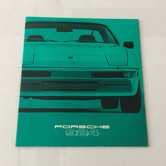 1979 Porsche 924 Sales Brochure Catalog Advertising Prospekt
