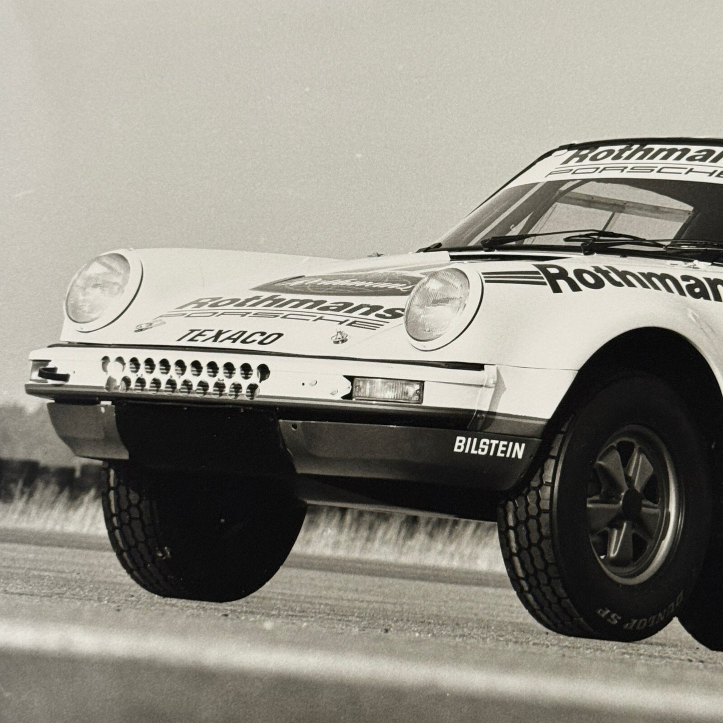 Rothmans Racing Porsche 911 Rally Safari Car Photo Photograph Print Vintage