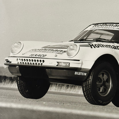 Rothmans Racing Porsche 911 Rally Safari Car Photo Photograph Print Vintage