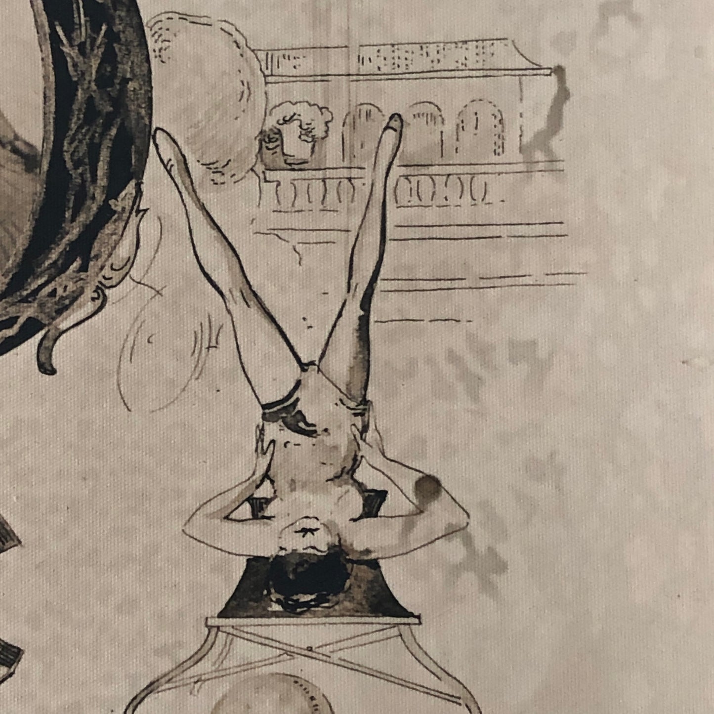 Circus Performer Acrobat Photo Photograph Vintage Bertl Pascal