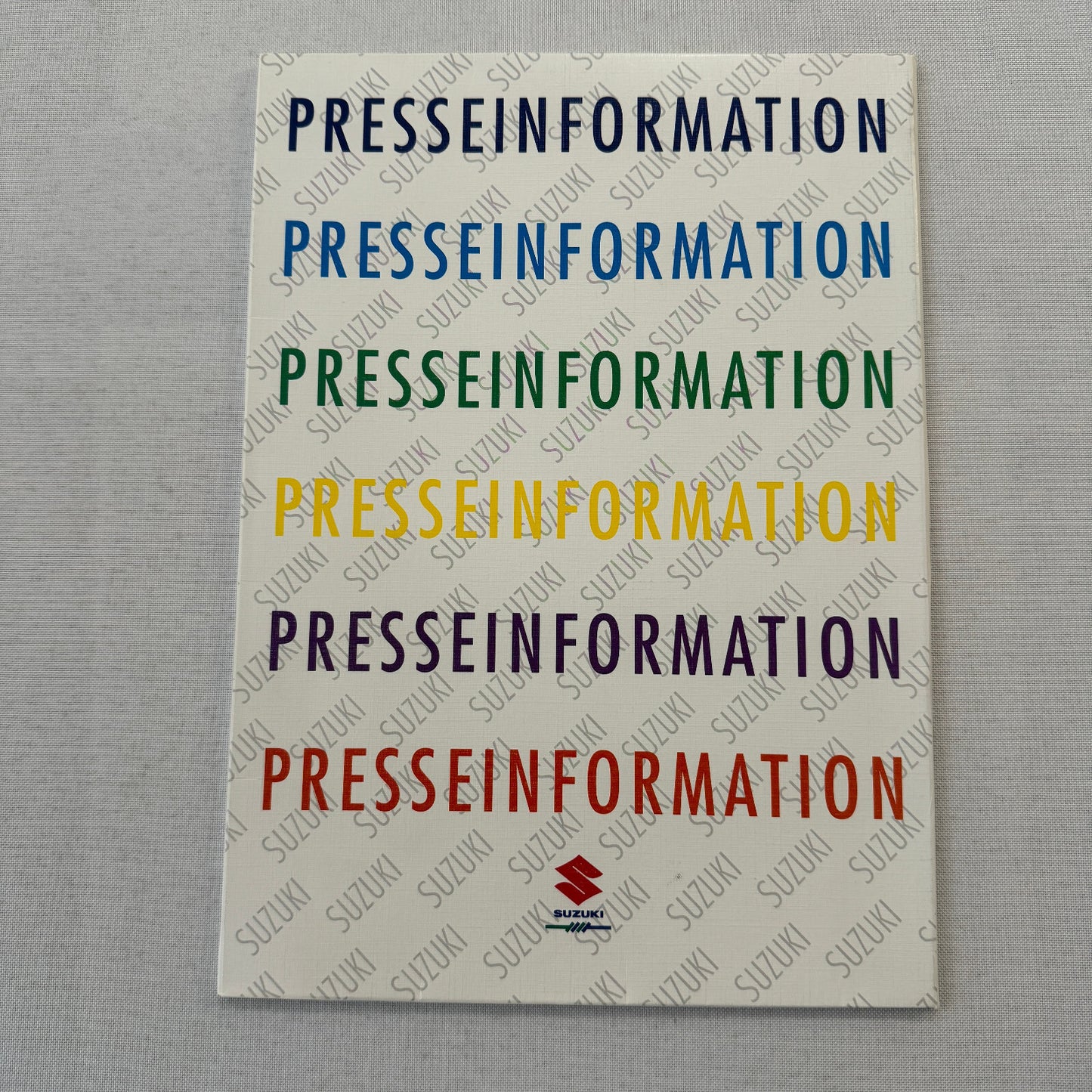 1995 Suzuki Vitara Press Kit German Text European Market Brochure Photos